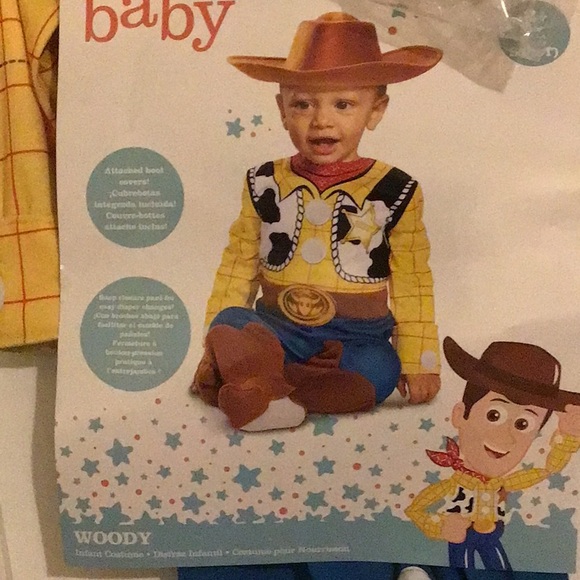 Disney Costumes Toy Story Woody Costume Toddler 2t Poshmark